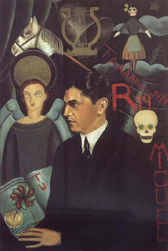 Frida Kahlo Portrait of Miguel N.Lira